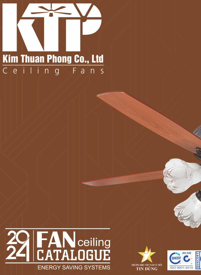 Catalogue Quạt Trần trang trí Kim Thuận Phong 2024