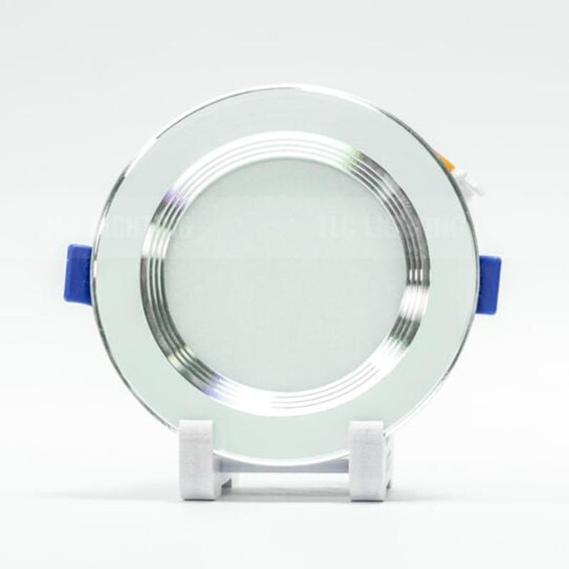 Đèn Led âm trần TLC 9W Chống chói - Viền Trắng