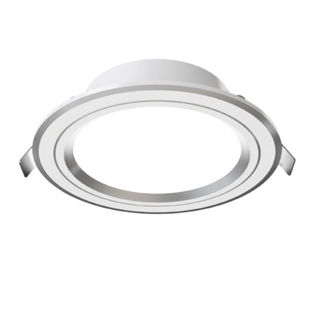 Đèn âm trần Panasonic Color Rim 9W viền bạc