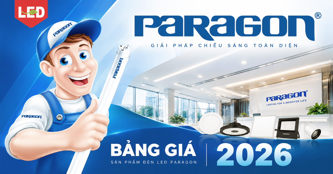 Catalogue Bảng Giá Đèn Led PARAGON 2026