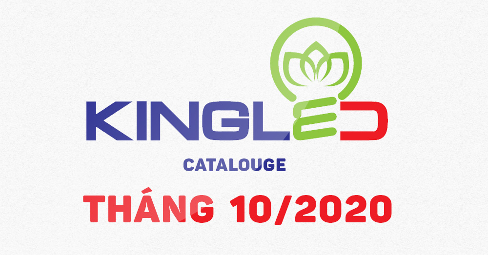 Catalogue đèn KINGLED tháng 10/2020