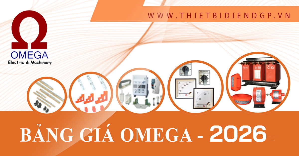 Bảng Giá thiết bị điện OMEGA 2026