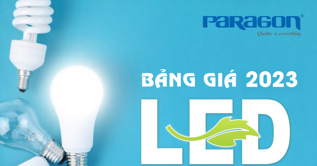 Catalogue Bảng Giá Đèn Led PARAGON 2024