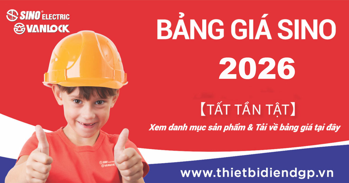 Bảng giá SINO cập nhật mới nhất 2026