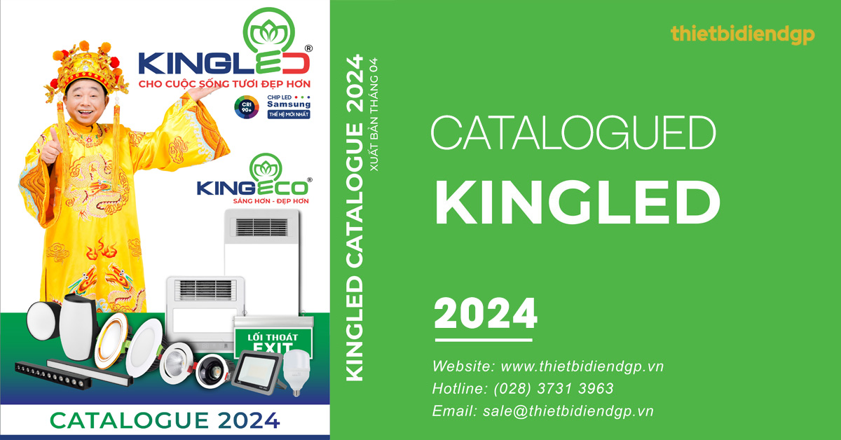 Catalogue Đèn KINGLED & KINGECO 2024