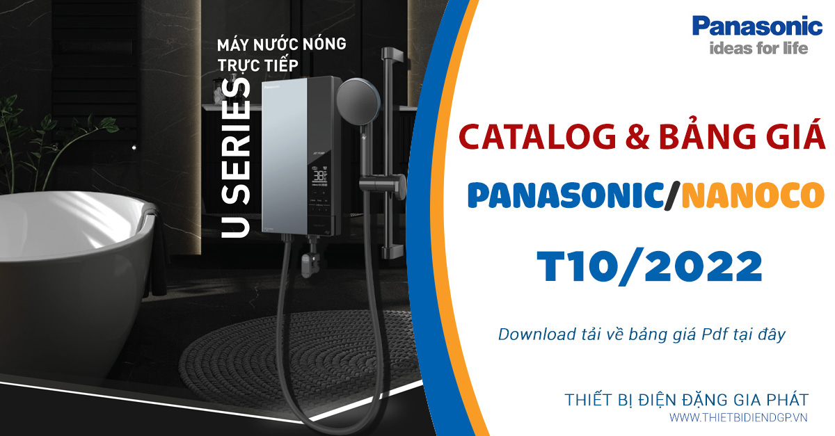 Bảng giá Nanoco/Panasonic 2023