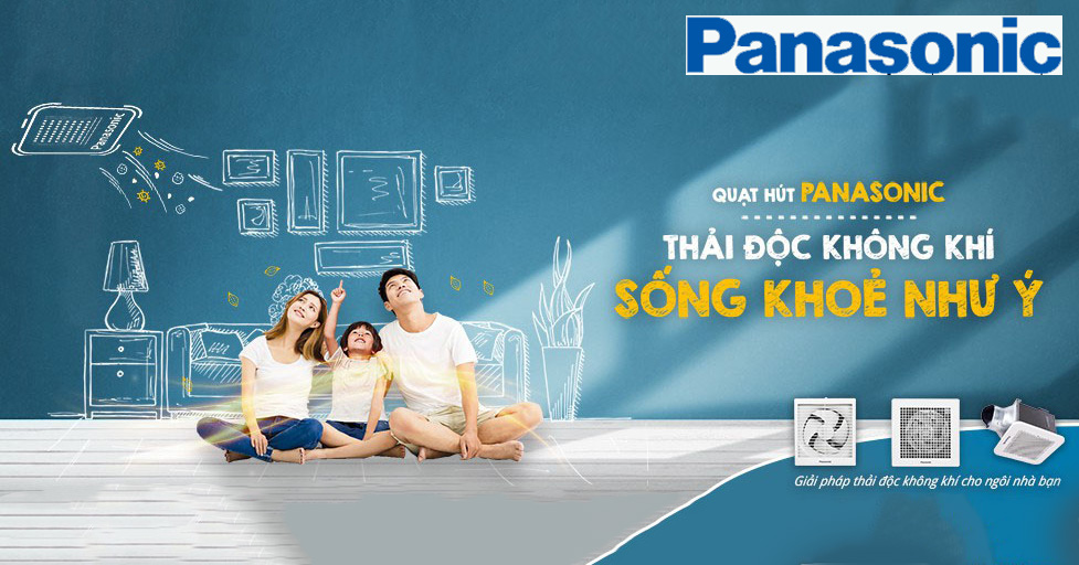 Các loại Quạt hút âm trần Panasonic hiện nay