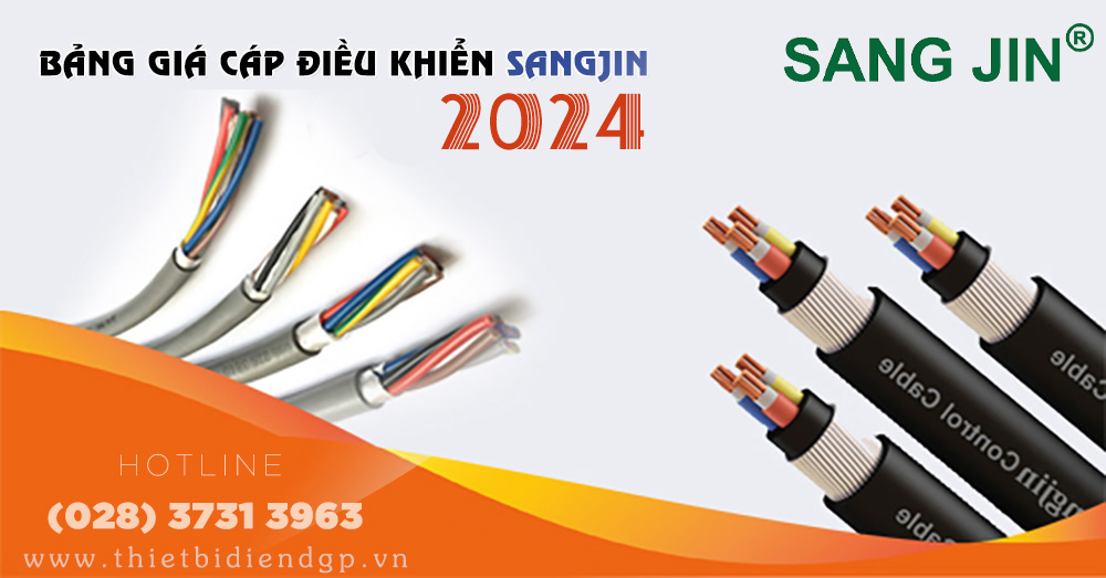 Catalogue Bảng giá Cáp điều khiển SANGJIN 2025
