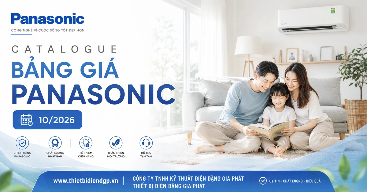 Catalogue Bảng giá Panasonic 2026 【FULL】