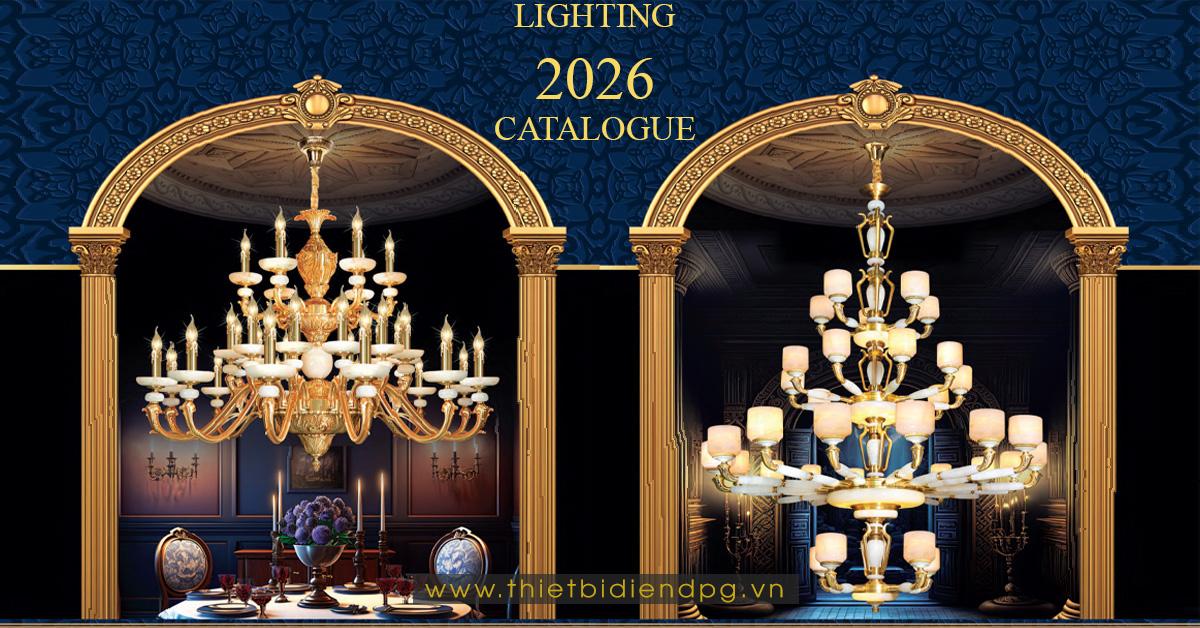 Catalogue Đèn Chùm Đồng Nam Long Netviet 2026