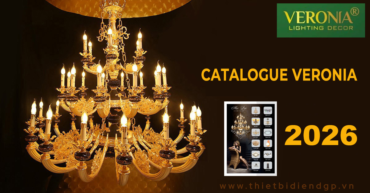 Catalogue Đèn Trang Trí VERONIA 2026