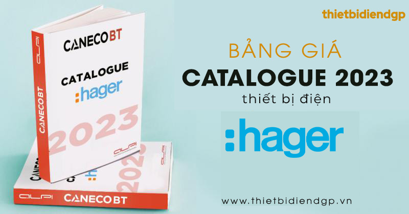 Catalogue thiết bị điện HAGER 2023