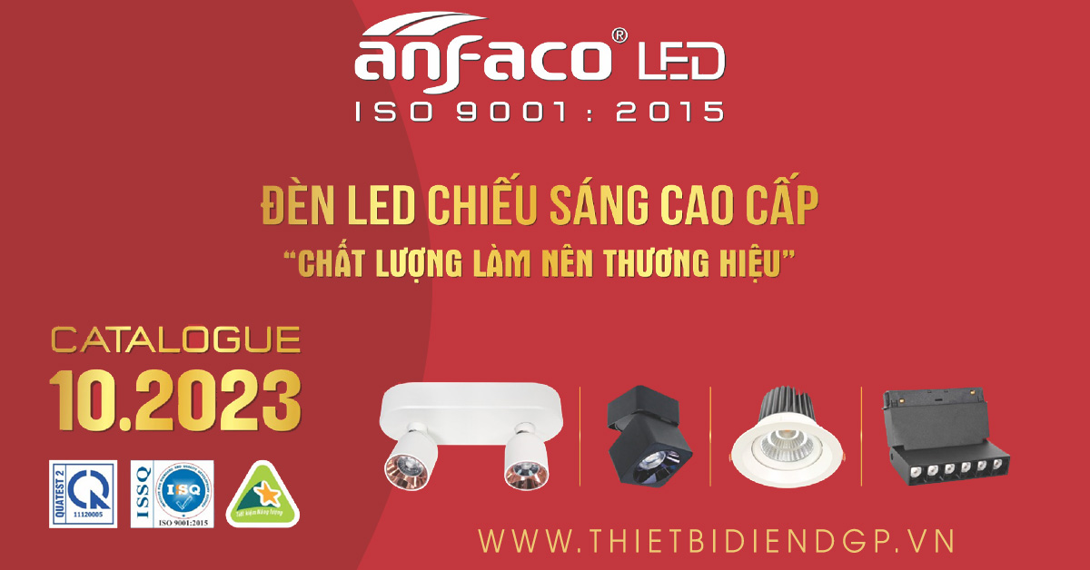 Bảng Giá Đèn Anfaco Lighting 2023