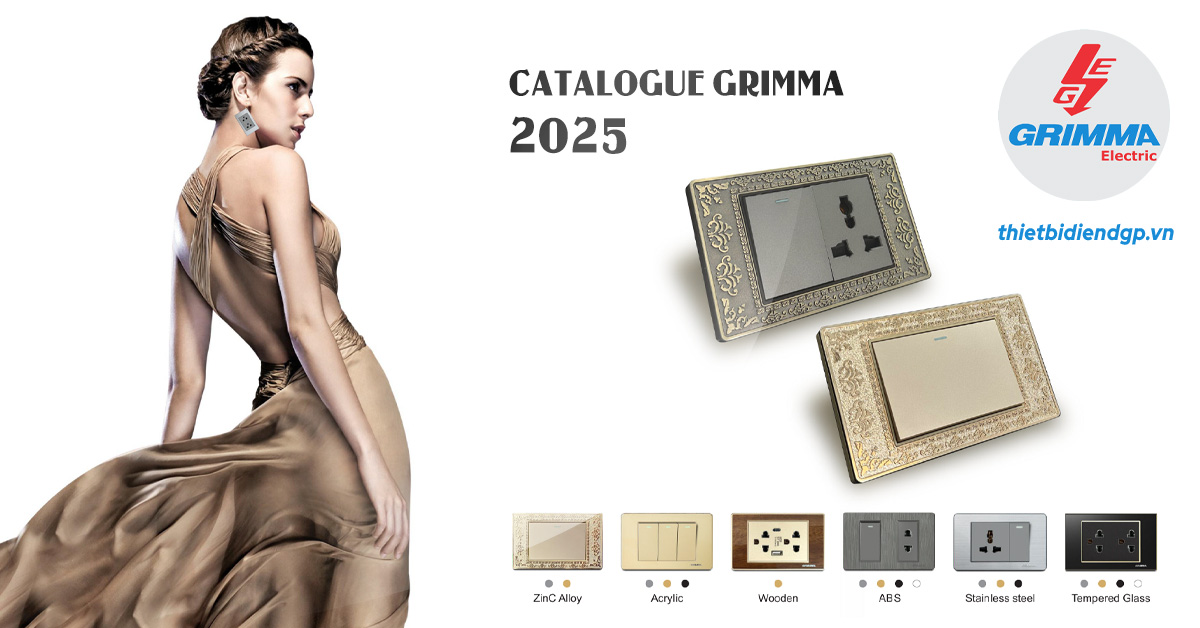 Catalogue GRIMMA 2025 (Công tắc & Ổ cắm)