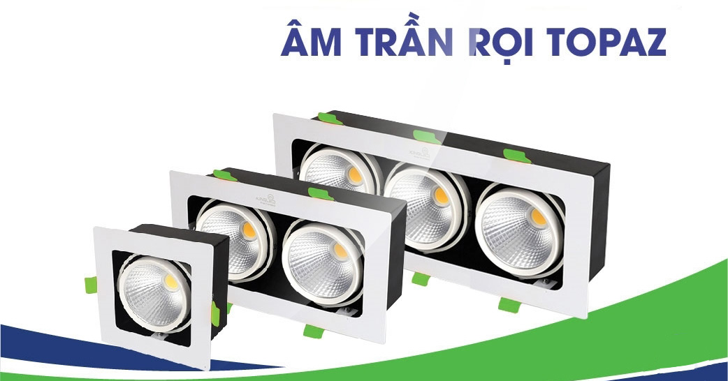 Đèn spotlight âm trần rọi TOPAZ