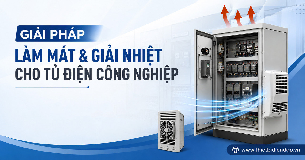 Giải pháp làm mát và giải nhiệt cho tủ điện công nghiệp
