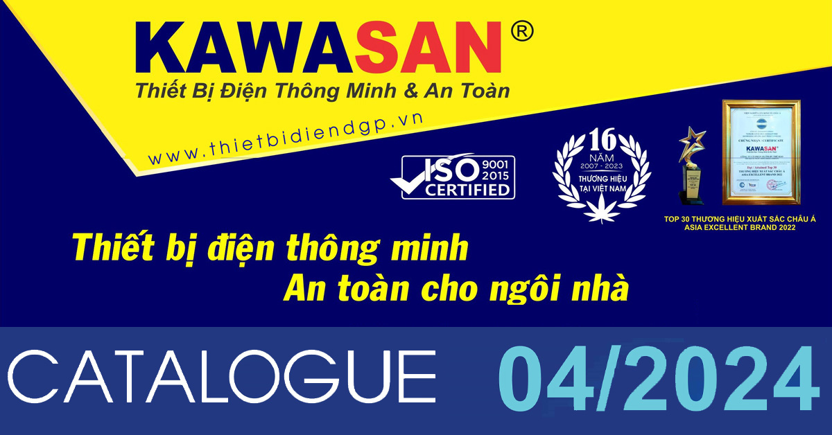 Catalogue Bảng Giá Kawasan 2024 mới nhất