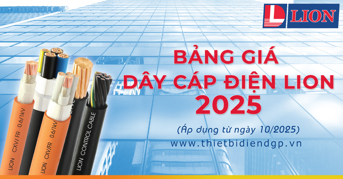 Bảng Giá Cáp Điện LION 2025