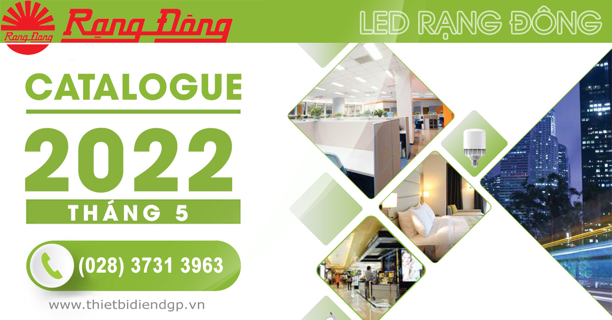 Catalogue đèn LED Rạng Đông 2023