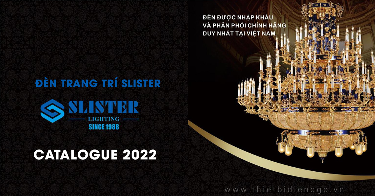 Catalogue Đèn Trang Trí SLISTER 2023