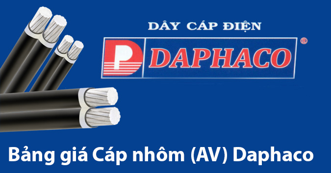 Bảng giá Cáp nhôm (AV) Daphaco 2026