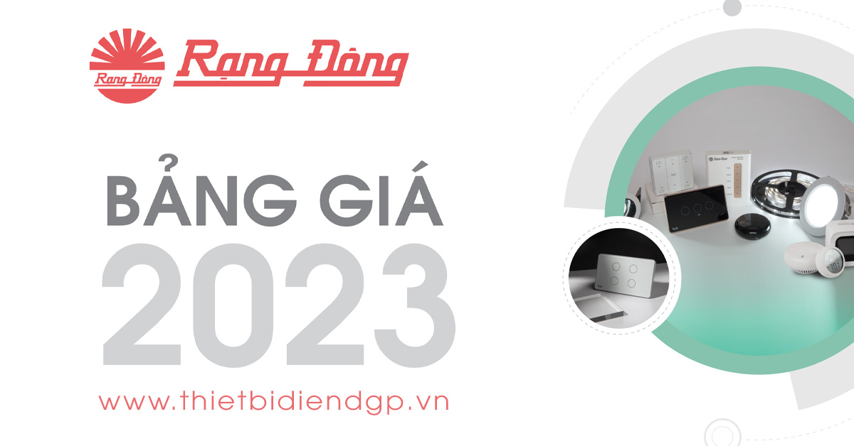 Bảng Giá đèn Rạng Đông 2023