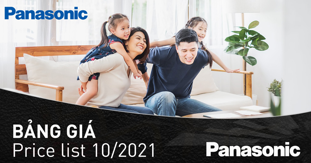Catalogue Bảng giá Panasonic Tháng 10/2021