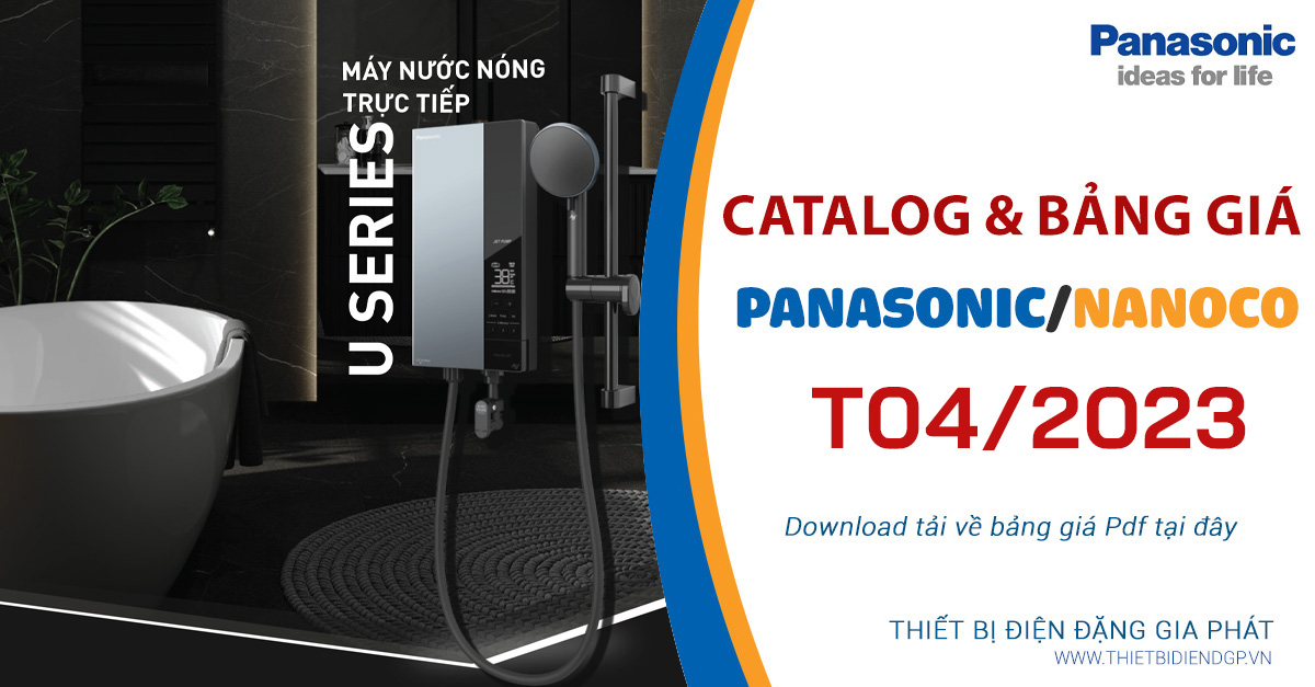 Bảng giá Panasonic 2023