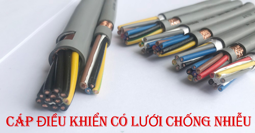 Cáp điều khiển có lưới chống nhiễu là gì