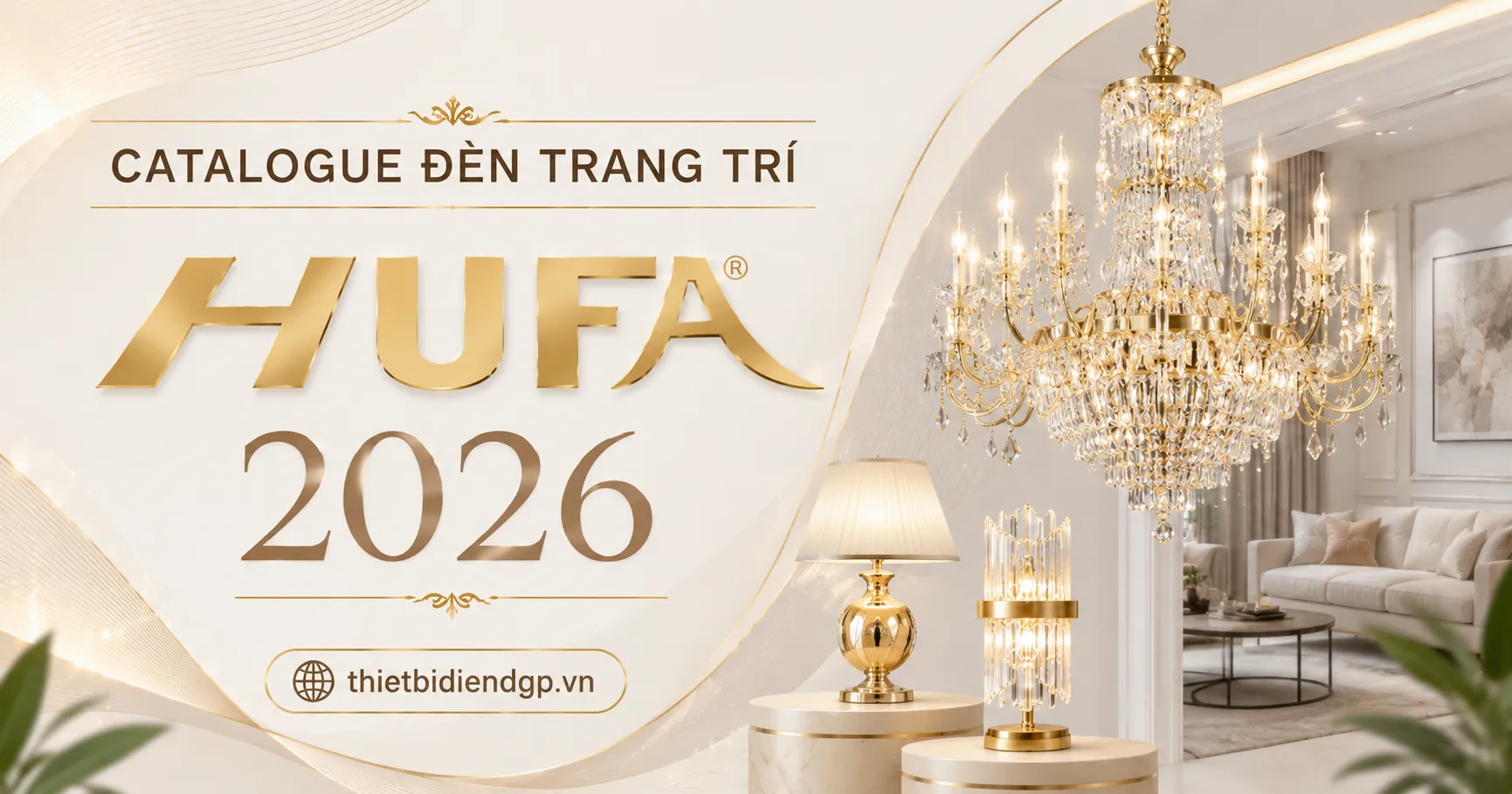Catalogue ĐÈN TRANG TRÍ HUFA 2026