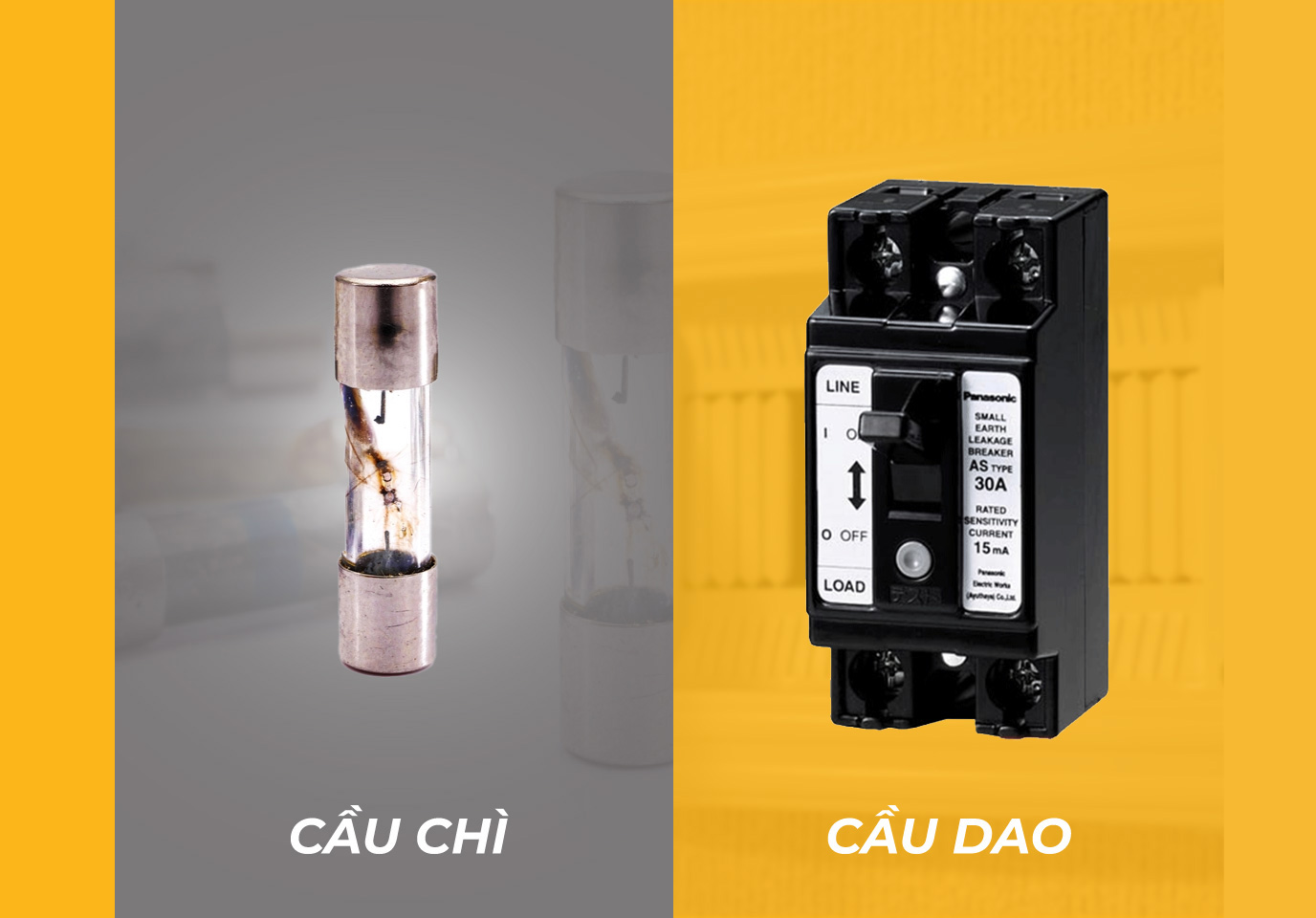 Lý Do Nên Chọn Cầu Dao Thay Cầu Chì