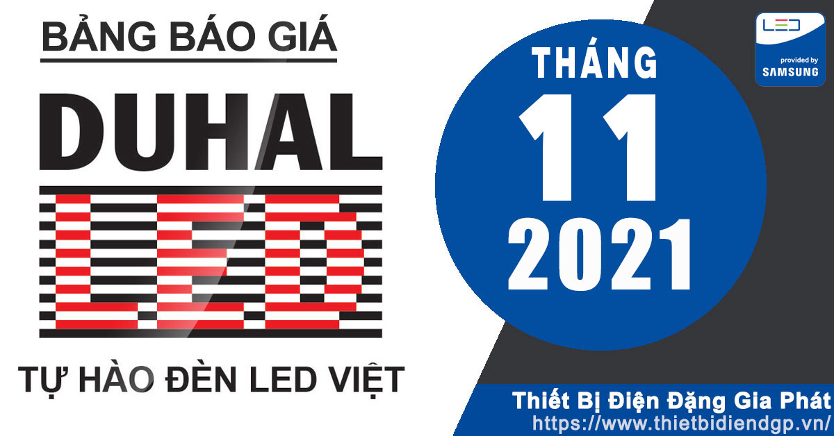 【DUHAL】 Thông Báo Tăng Giá Sản Phẩm 20/11/2021