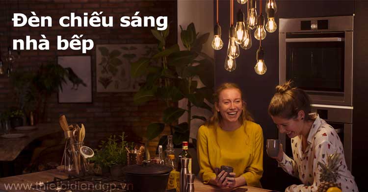 Đèn led chiếu sáng nhà bếp