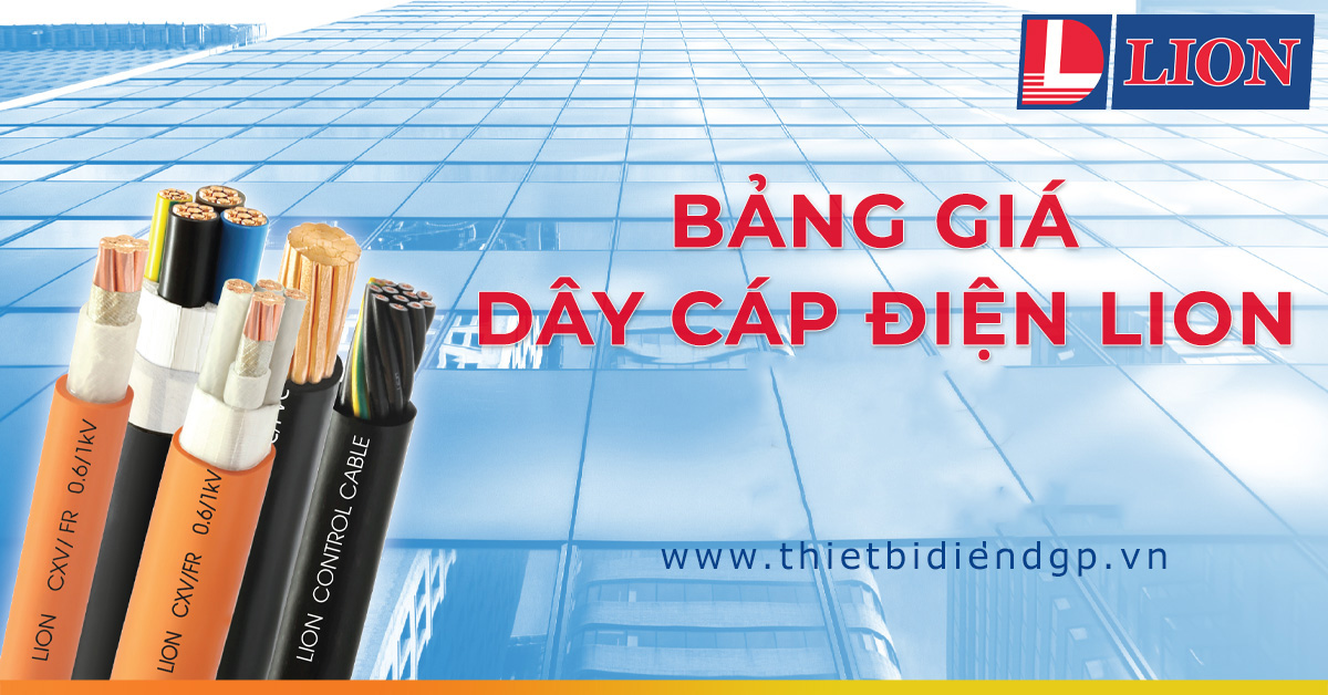 Dây cáp điện LION mới nhất 2026