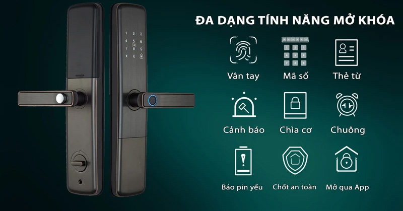 Hướng dẫn cách sử dụng khóa cửa thông minh
