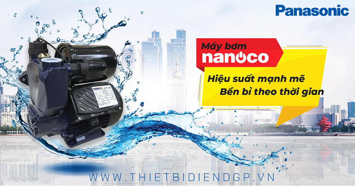 【Tổng hợp】 Các loại máy bơm nước Panasonic và Giá bán 2025