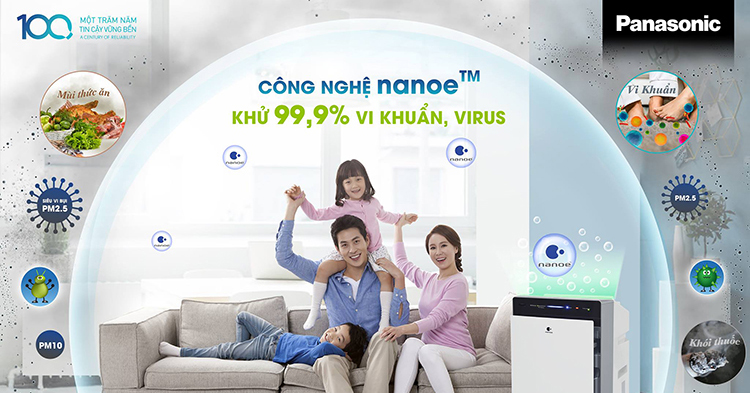 Top 5 máy lọc không khí Panasonic đáng mua