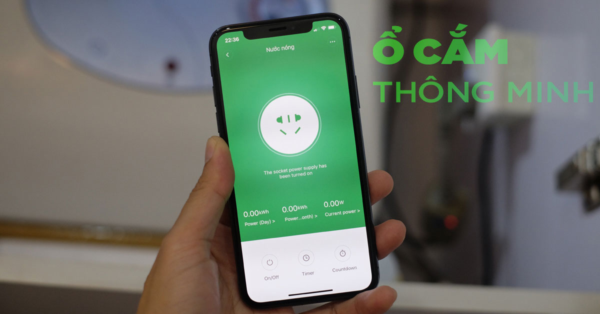 Ổ cắm thông minh điều khiển từ xa bán chạy ở Việt Nam