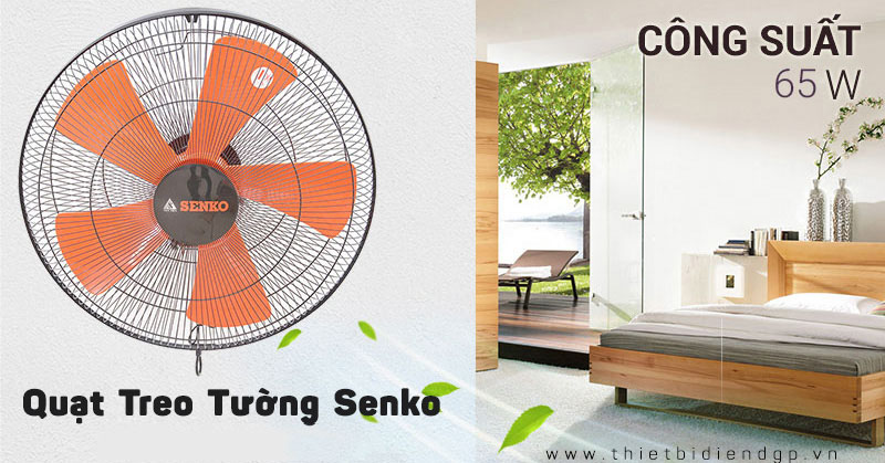Các mẫu Quạt treo tường Senko mới nhất 2025