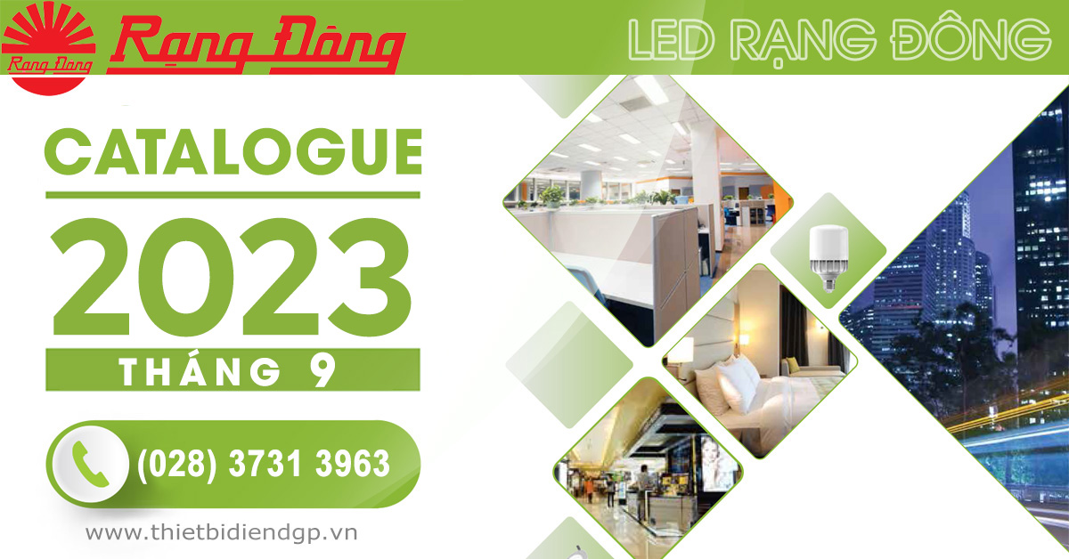 Catalogue đèn LED Rạng Đông 2024