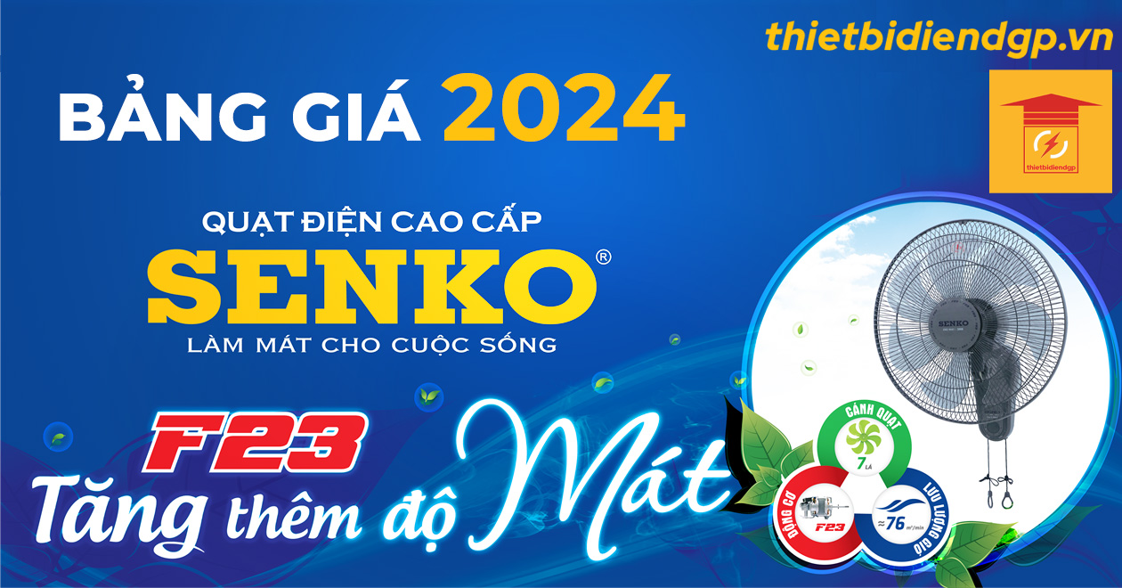 Bảng giá các dòng Quạt Senko MỚI nhất 2025