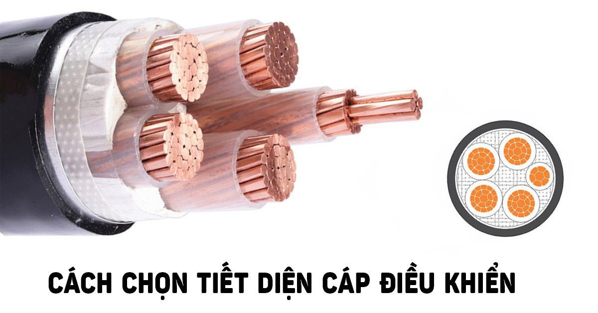 Cách chọn tiết diện cáp điều khiển