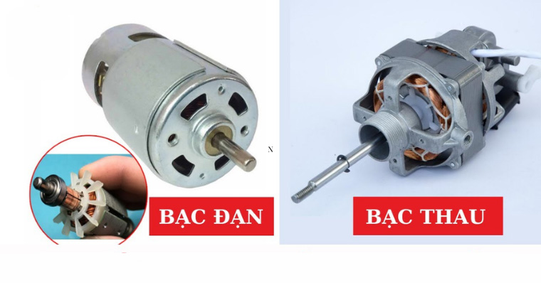 Tìm hiểu motor bạc thau và bạc đạn trong quạt điện