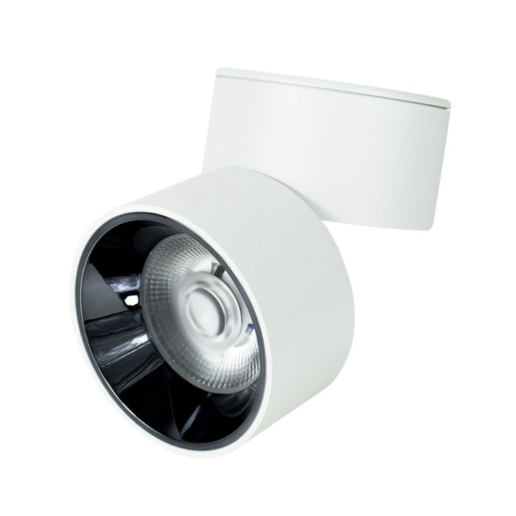 Đèn lon nổi xoay góc