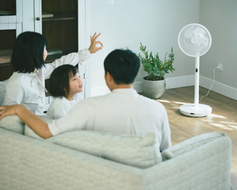 Đặt quạt ở vị trí phù hợp để giúp lưu thông không khí tốt nhất