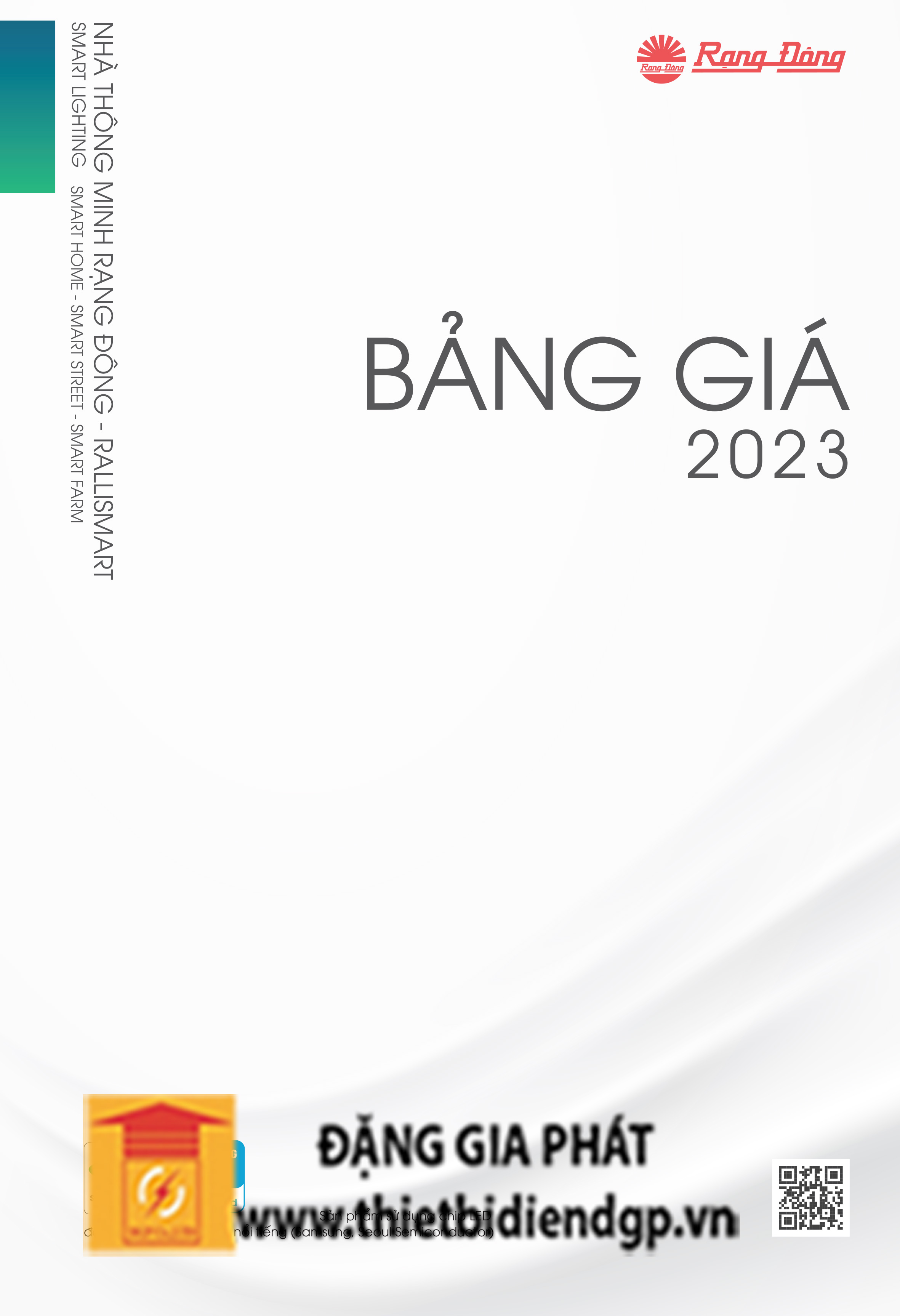 Catalogue Bảng Giá Rạng Đông T09/2023