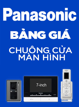 Bảng giá chuông cửa màn hình Panasonic 2019