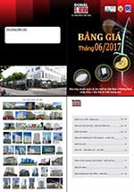 Bảng giá duhal 2017 cuốn màu đỏ