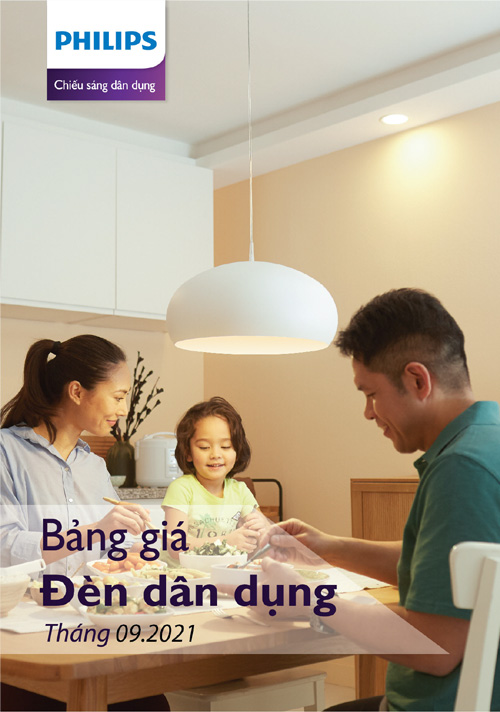 Bảng Giá Đèn Philips tháng 9/2021