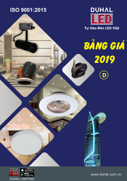 Bảng Giá Đèn Duhal tháng 12/2019 (Quyển D)